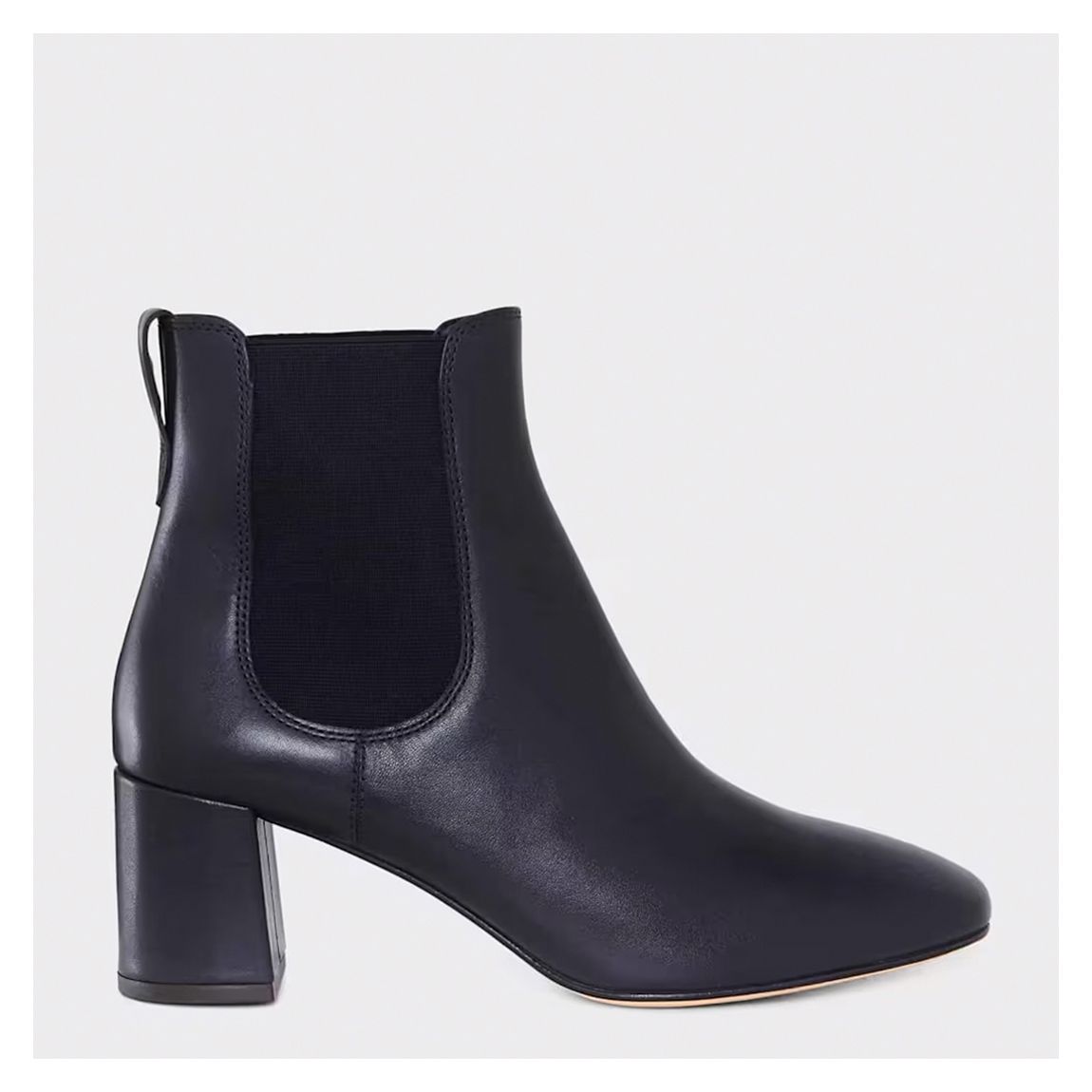 Navy Imogen Leather Chelsea Boots main product photo