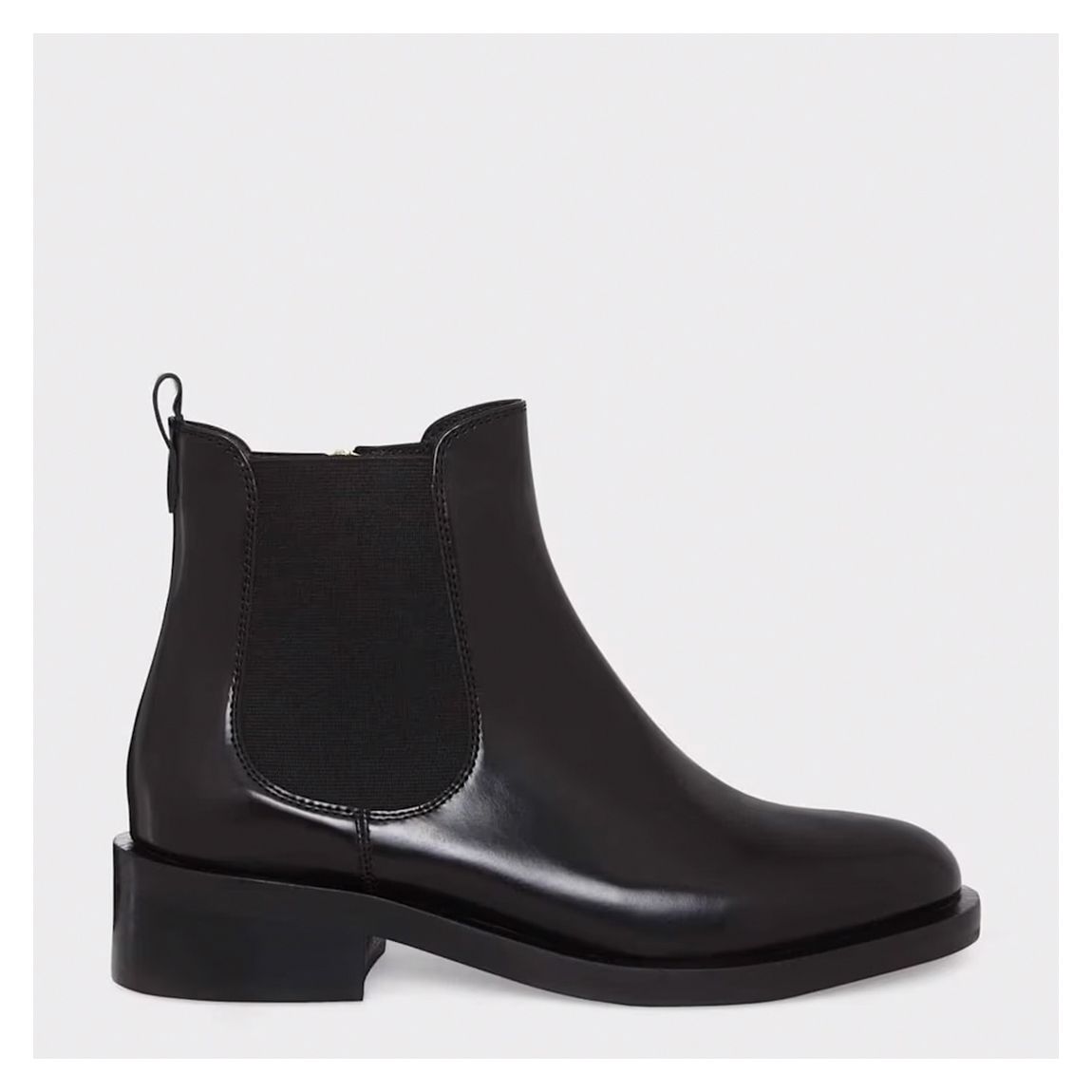 Black Bethany Leather Chelsea Boots main product photo