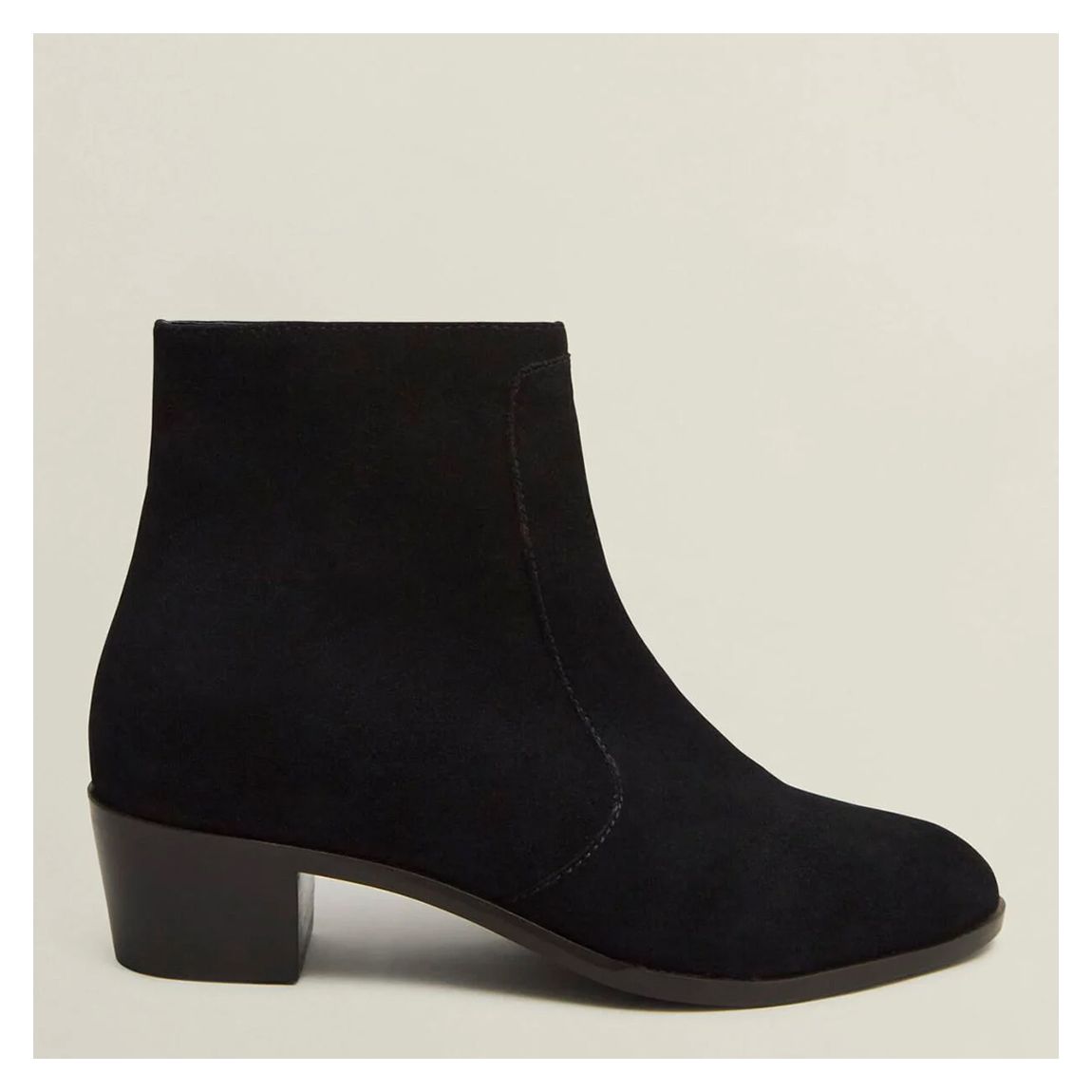 Black Shona Suede Ankle Boots main product photo