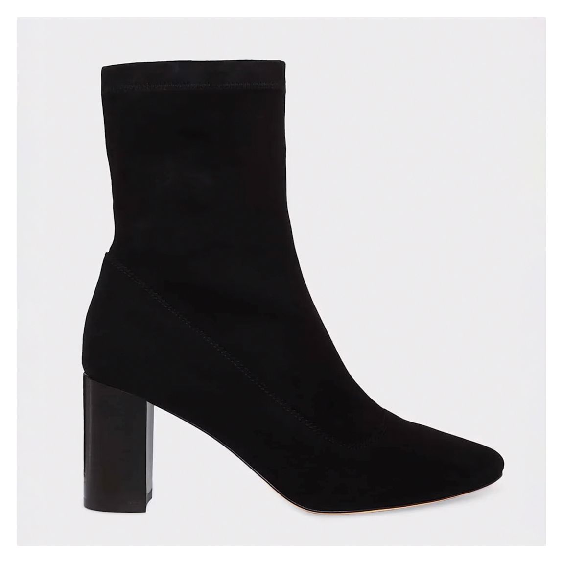 Black Zoey Suede Ankle Boots main product photo