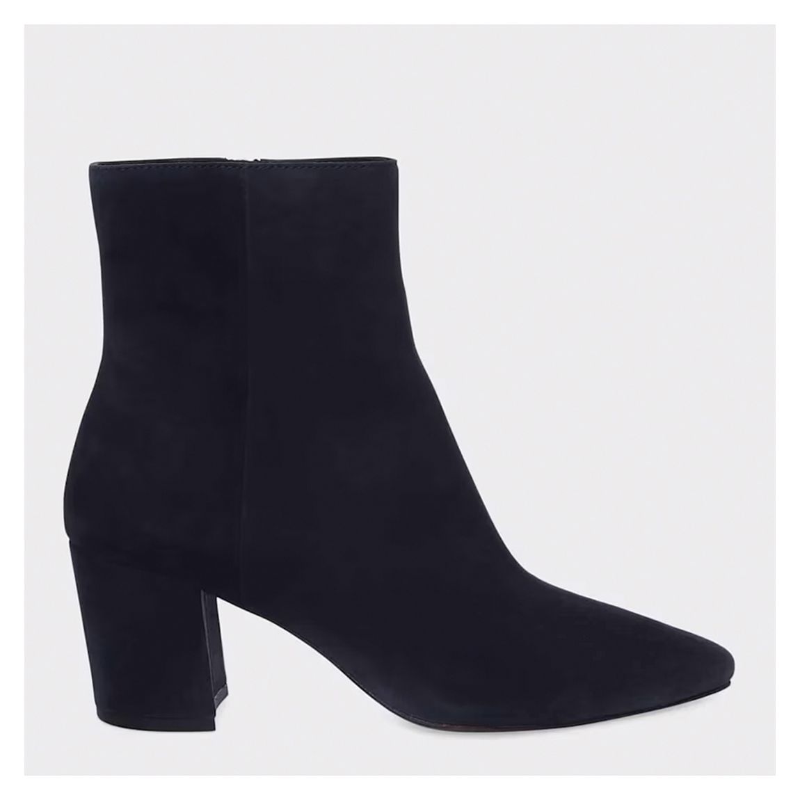 Navy Lyra Suede Ankle Boots main product photo