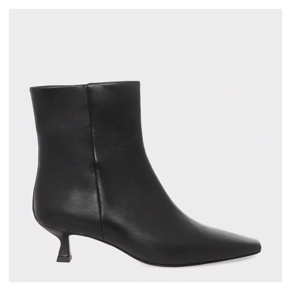 Black Dita Leather Boots main product photo