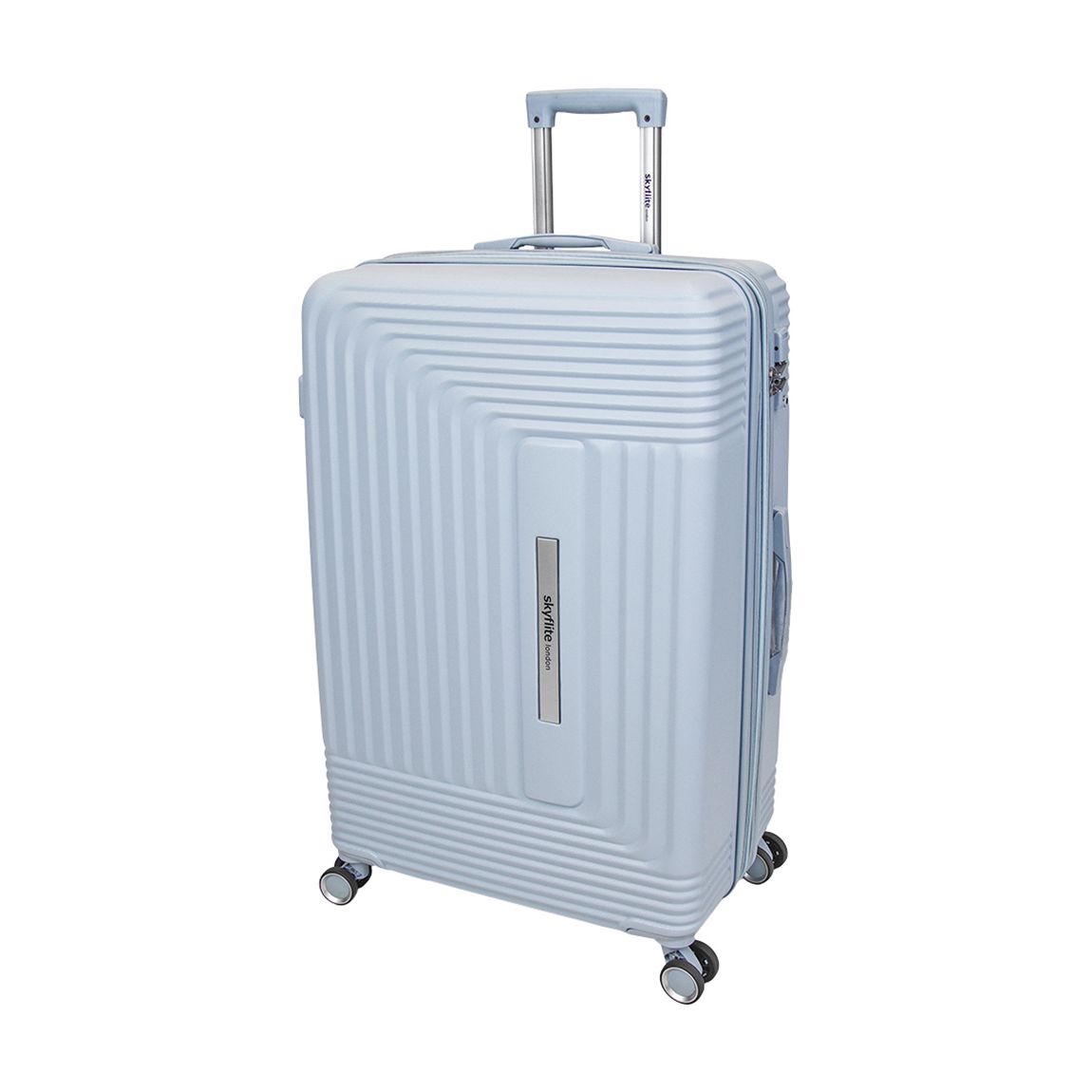 Powder Blue Connect 79cm Large Single Suitcase main product photo