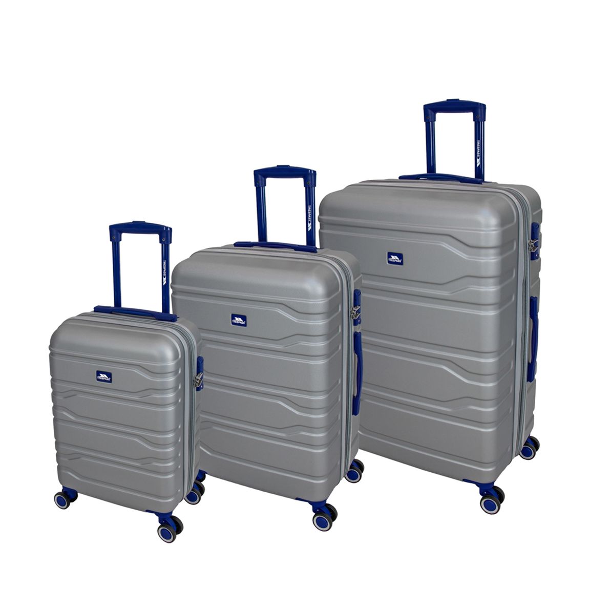 Silver Trespass Outback 55/67/77cm 3-Piece Suitcase Set main product photo