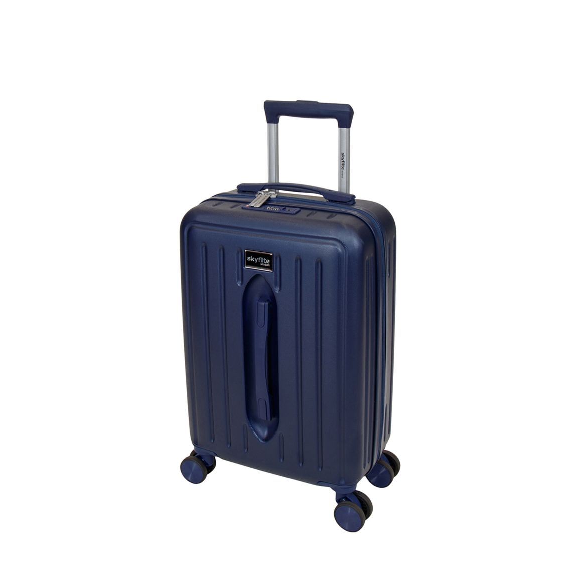 Blue Modern Trunk 55cm Cabin Single Suitcase main product photo