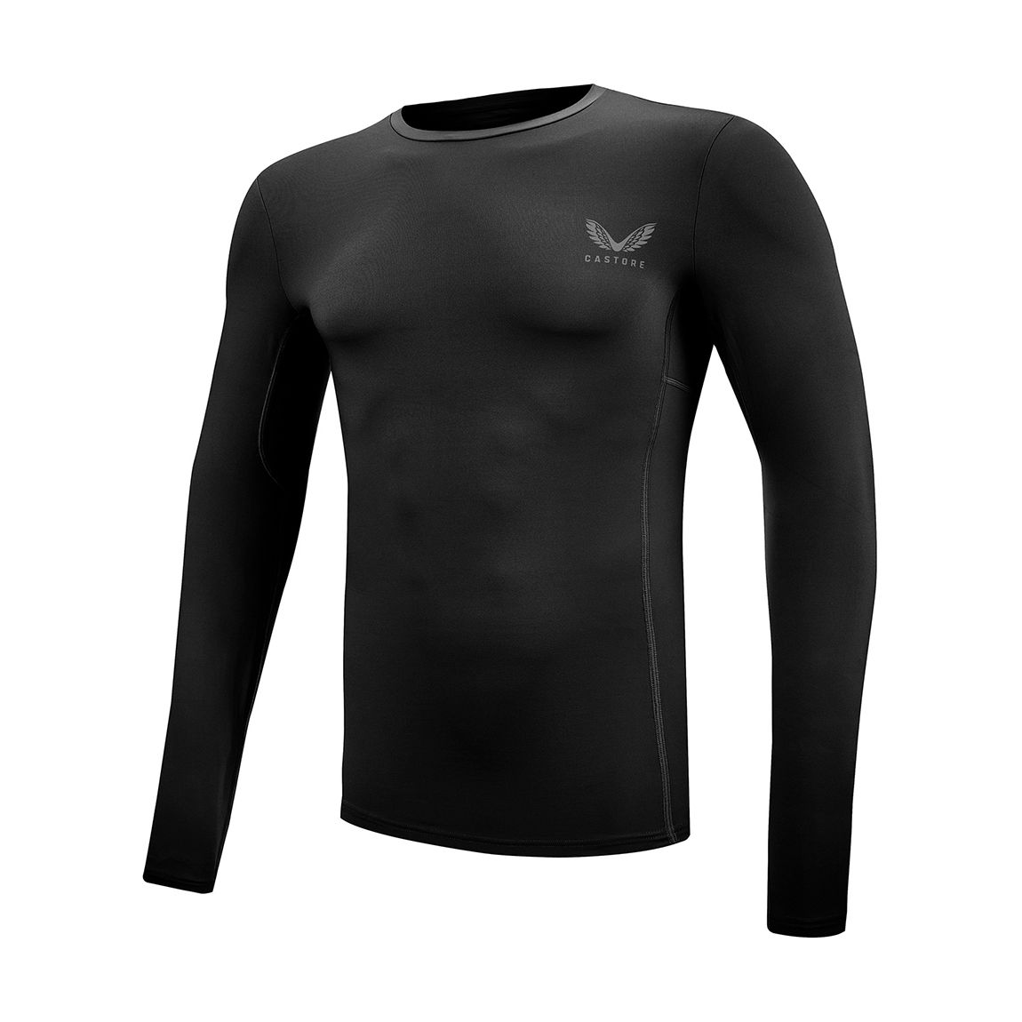 Black Castore Long Sleeved Baselayer Top main product photo