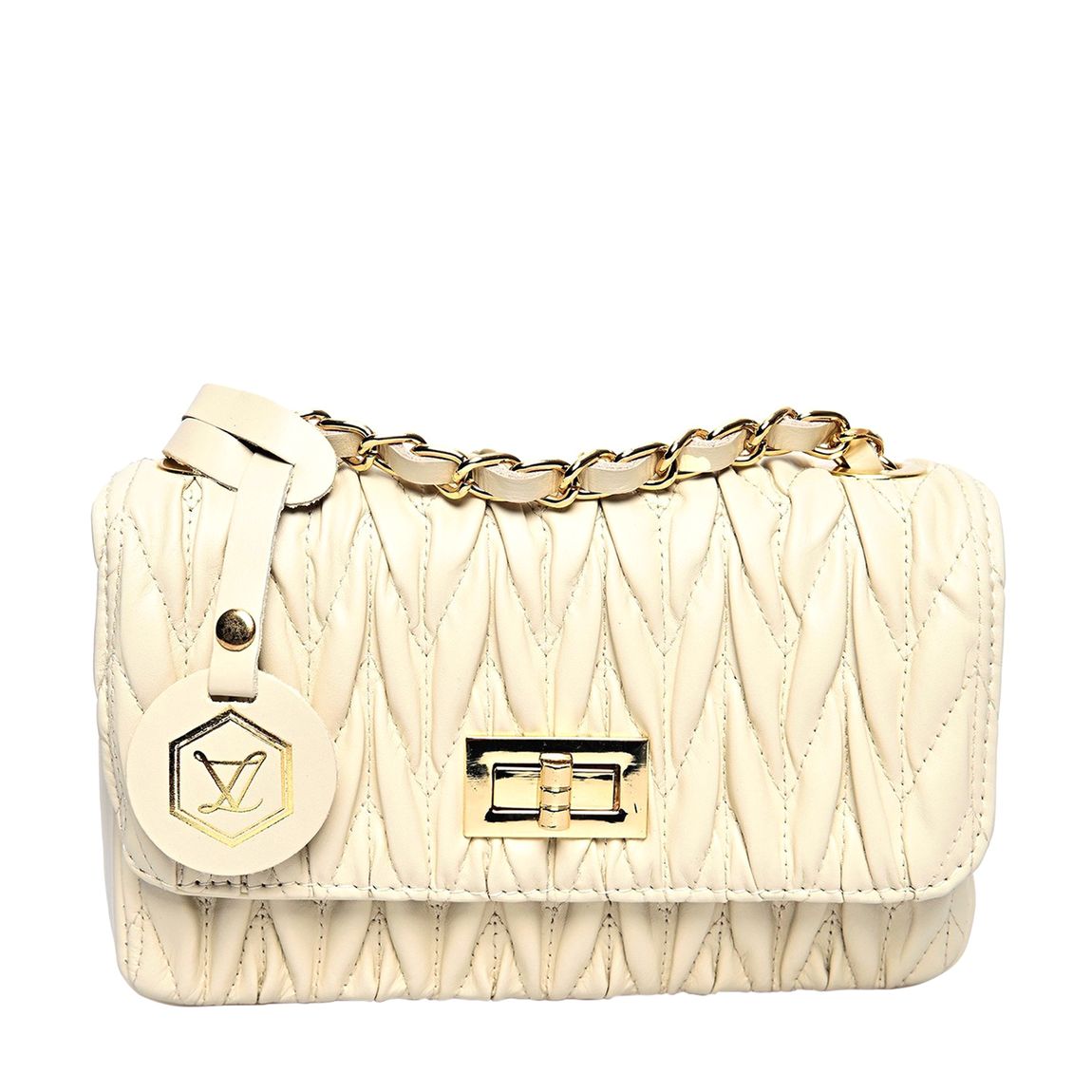 Beige Crossbody Bag main product photo