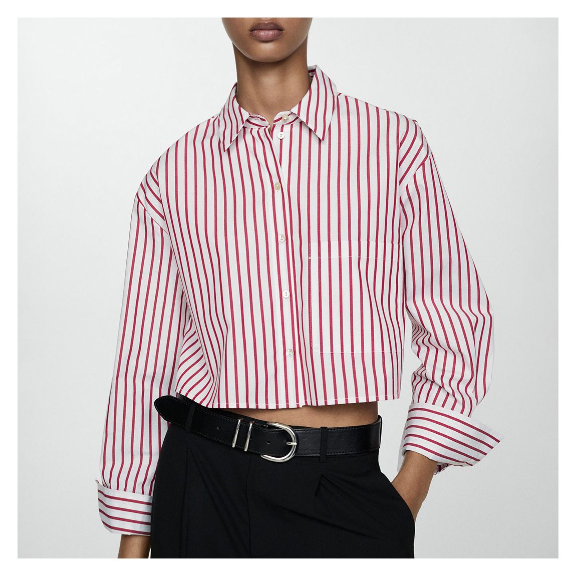 Red/White Stripe Shirt main product photo