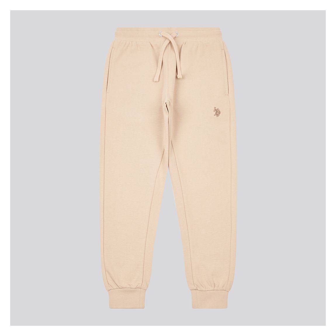 Beige Boys DHM LB Cotton Blend Joggers main product photo