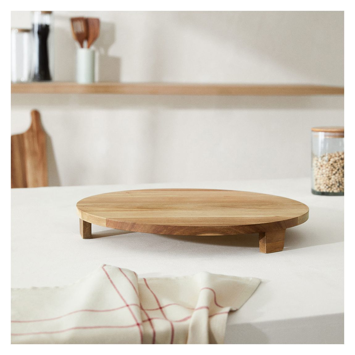 Acacia Wood Chess Chopping Board main product photo
