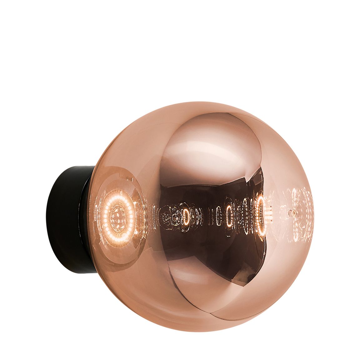 Globe Shade 25cm/10in Copper Surface main product photo