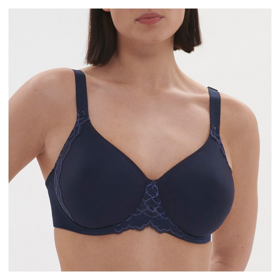 Caresse Bra Ink Blue main product photo