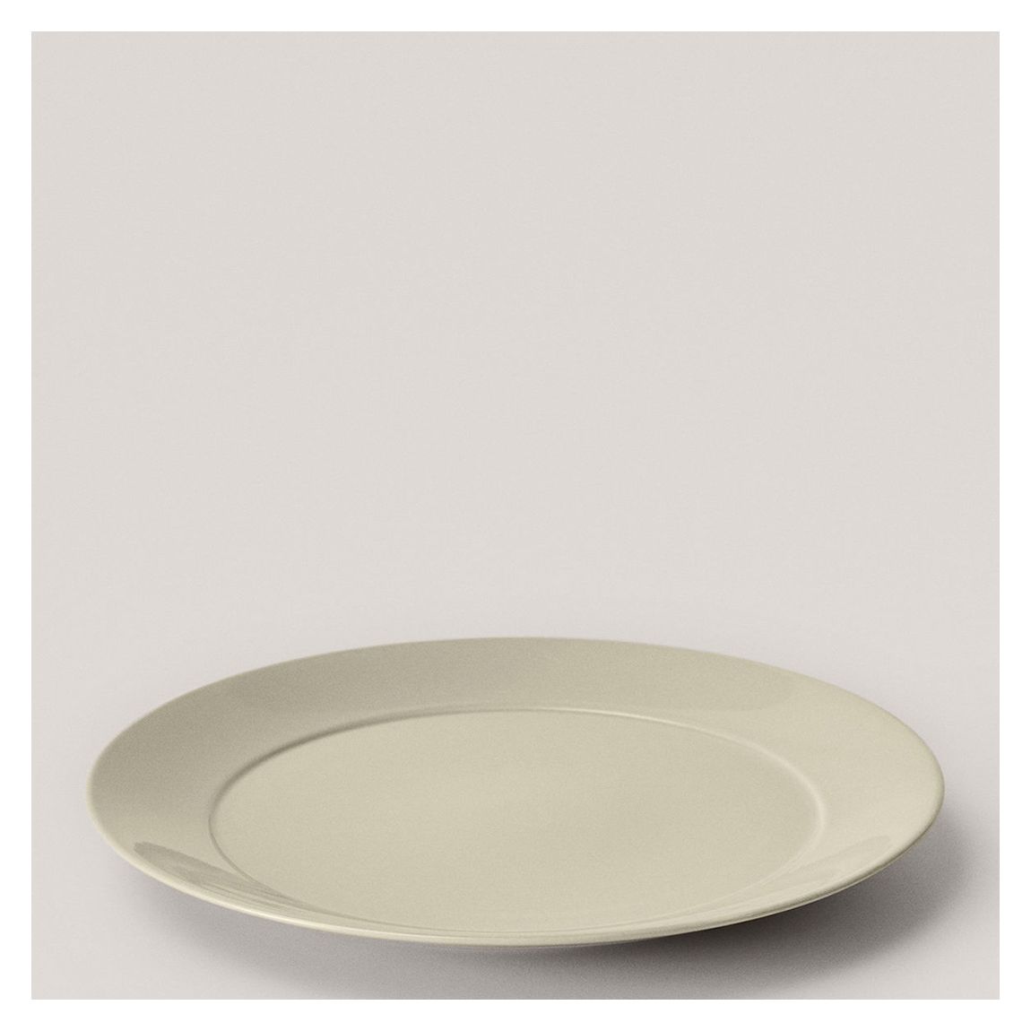Ecru Porcelain Dinner Plate main product photo