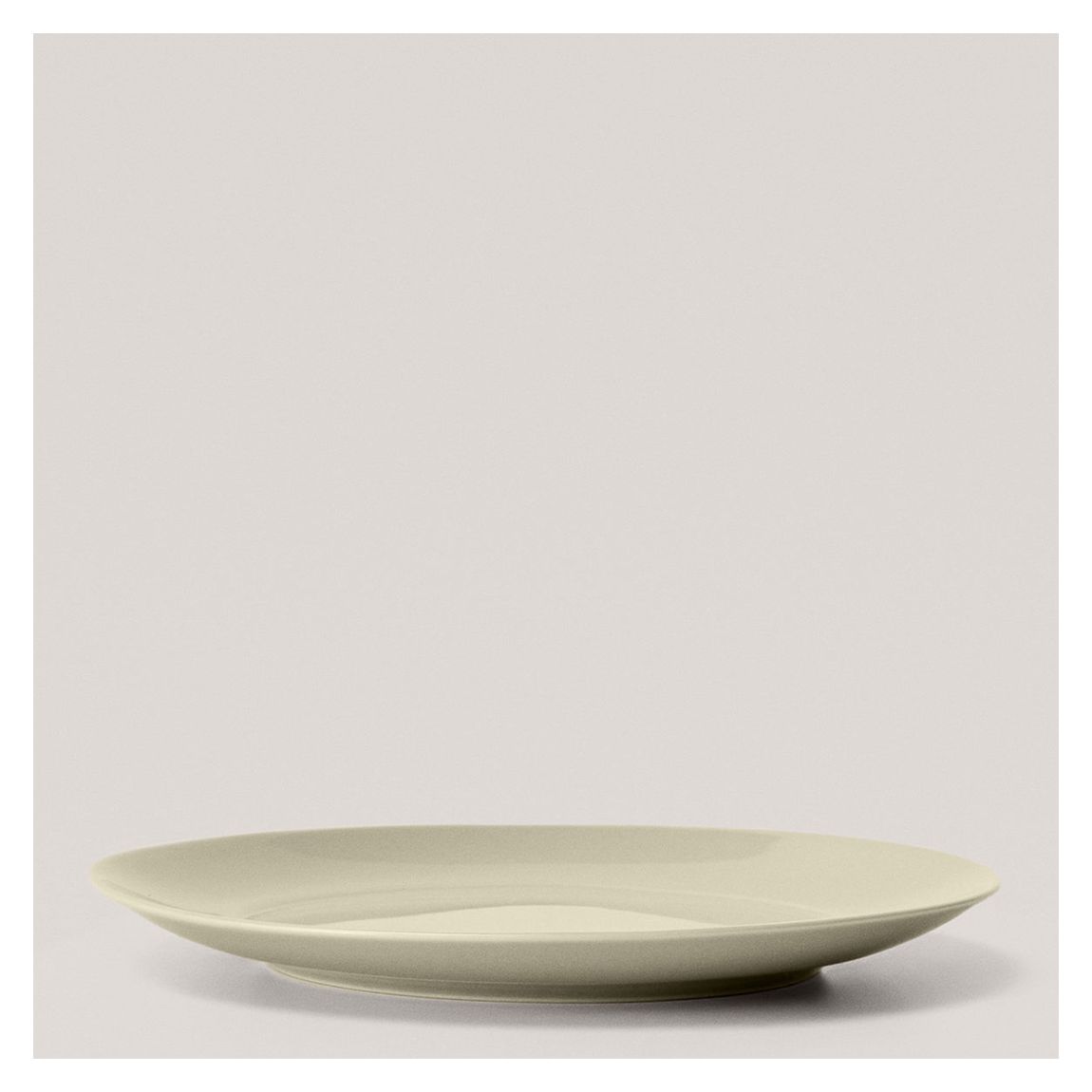 Ecru Porcelain Dessert Plate main product photo