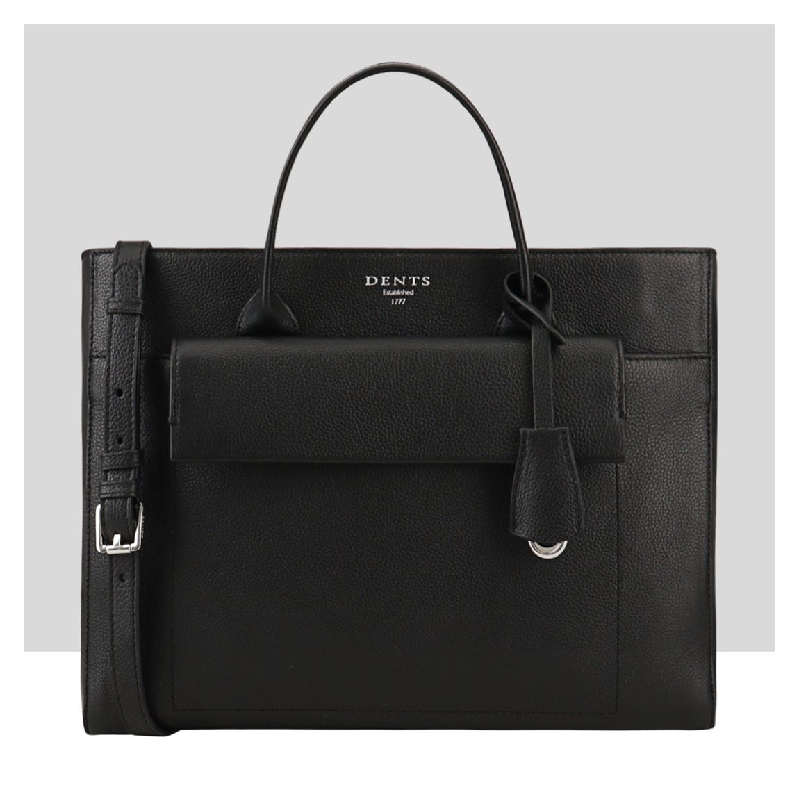 Black Corvina Tote Bag main product photo
