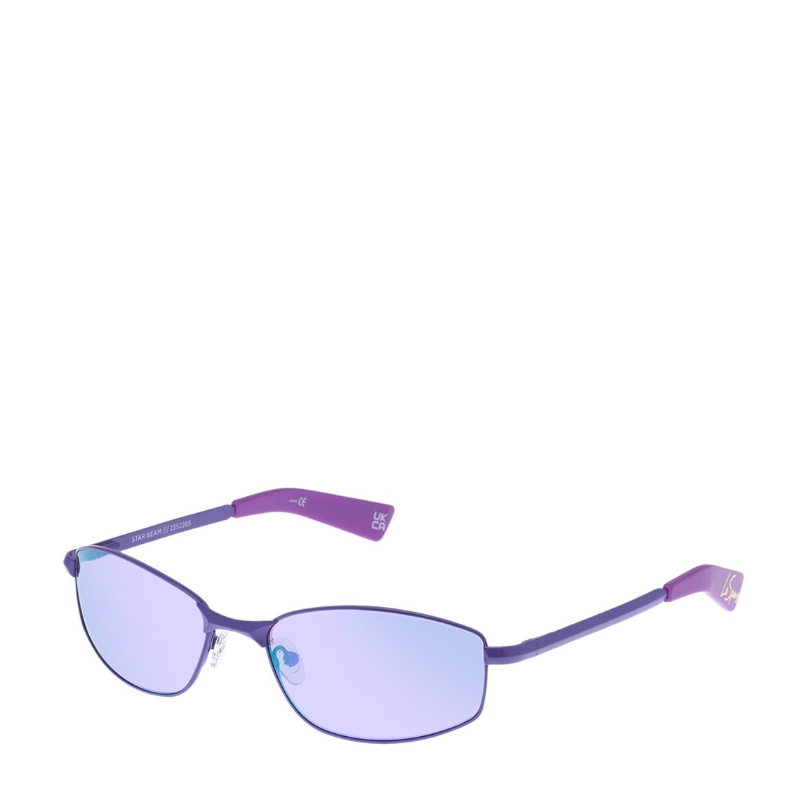 Matte Violet Star Beam Sunglasses 59mm main product photo