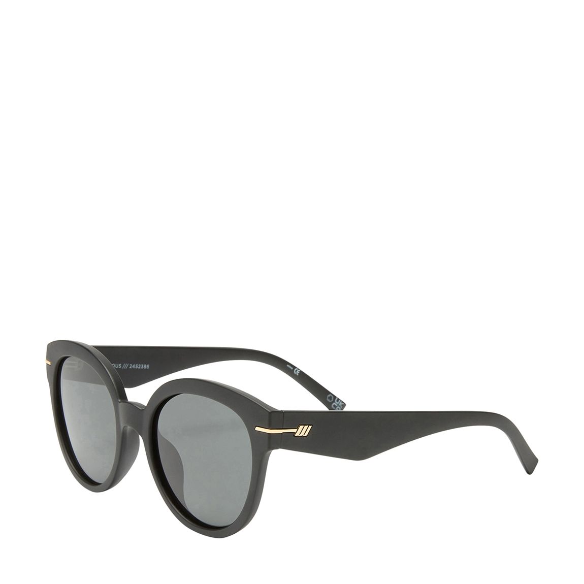 Matte Black Capacious Sunglasses 54mm main product photo