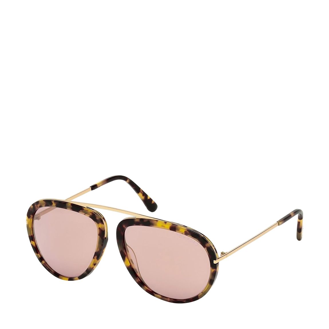 Women's Havana Blonde/Rose Tom Ford Women′s Sunglasses 57mm main product photo
