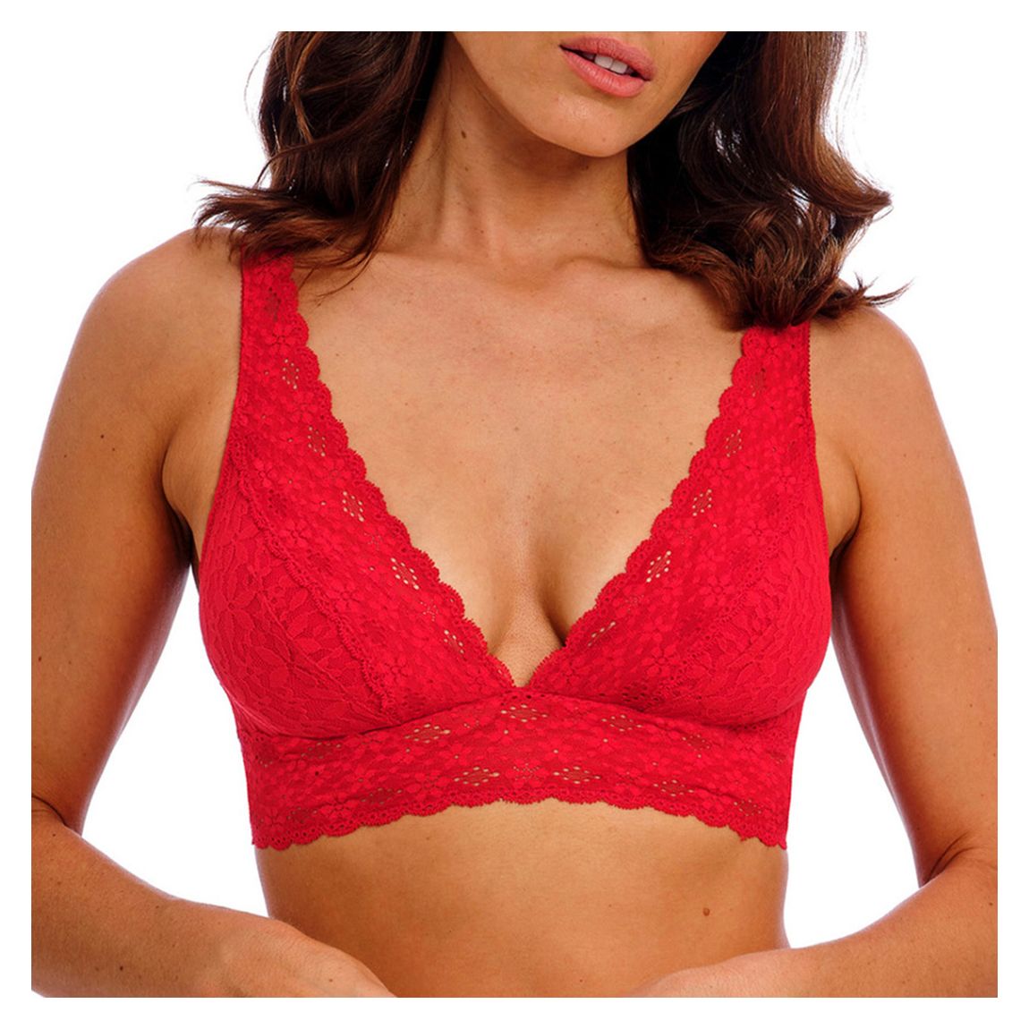 Halo Lace Soft Cup Bra main product photo