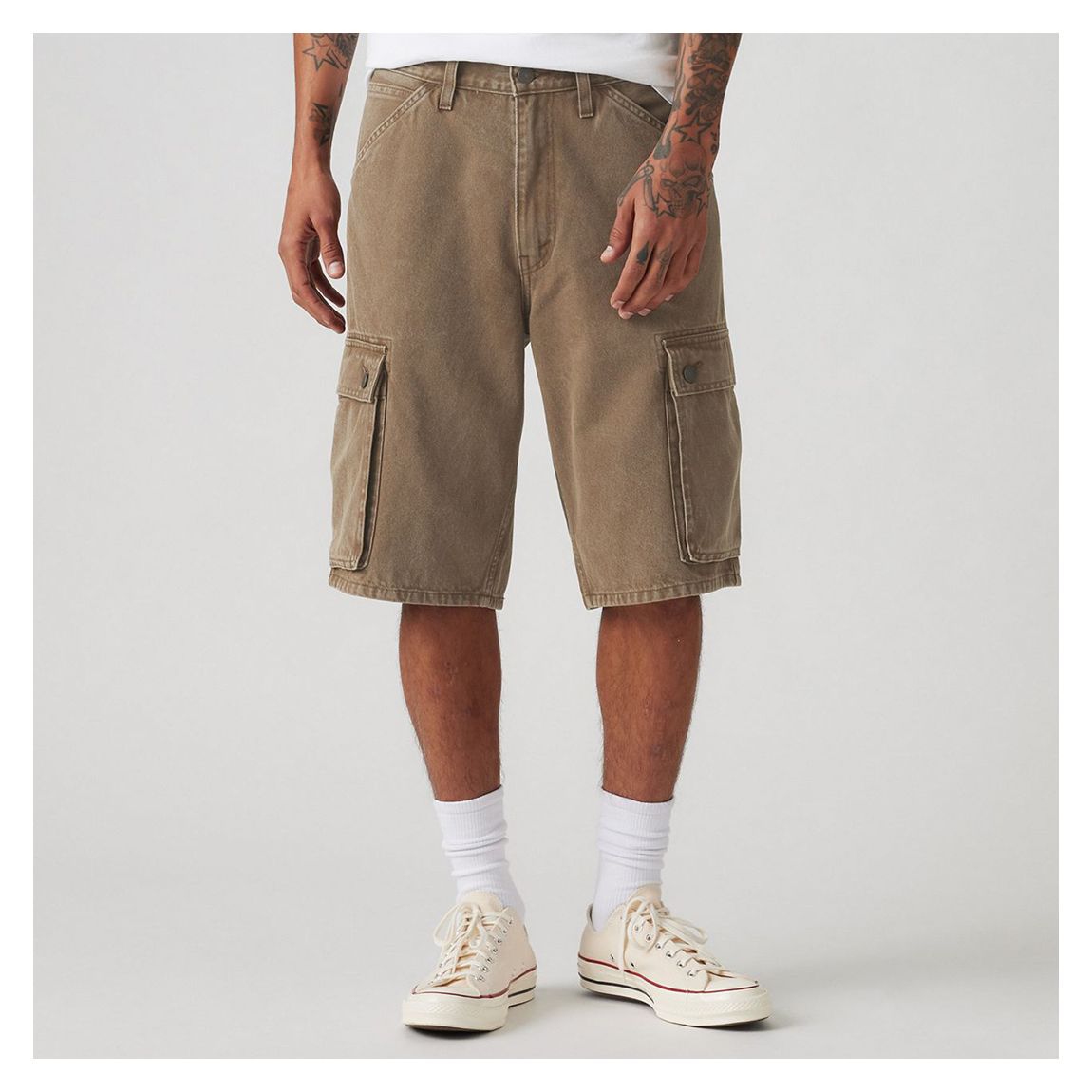 Brown 478™ Baggy Cargo Shorts main product photo