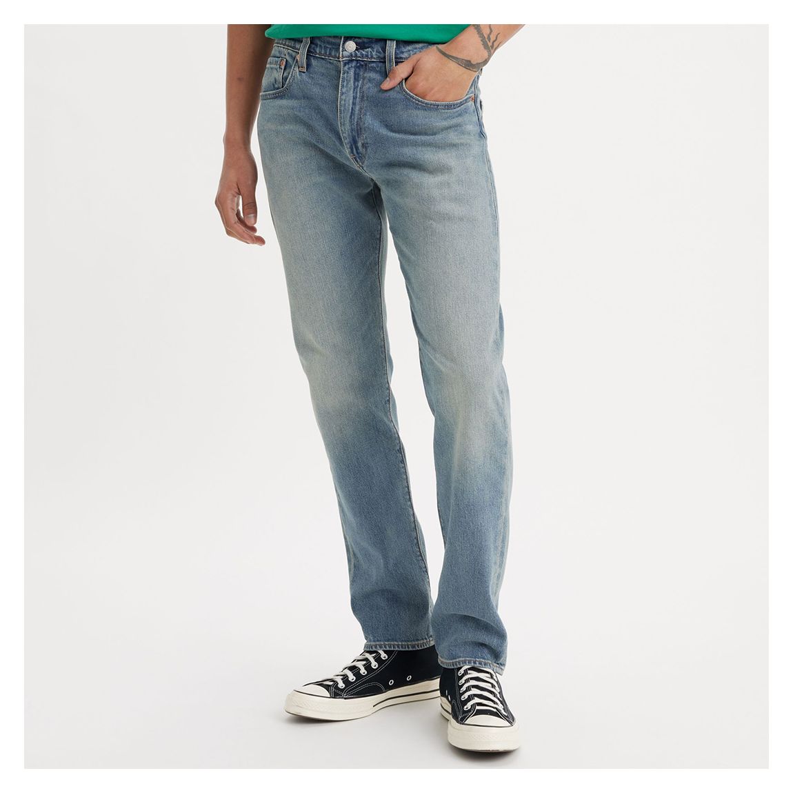 Light Washed 502™ Tapered Jeans main product photo