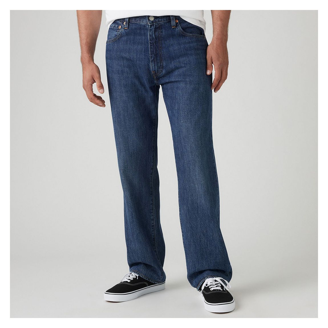 Dark Blue 555™ Relaxed Straight Jeans main product photo
