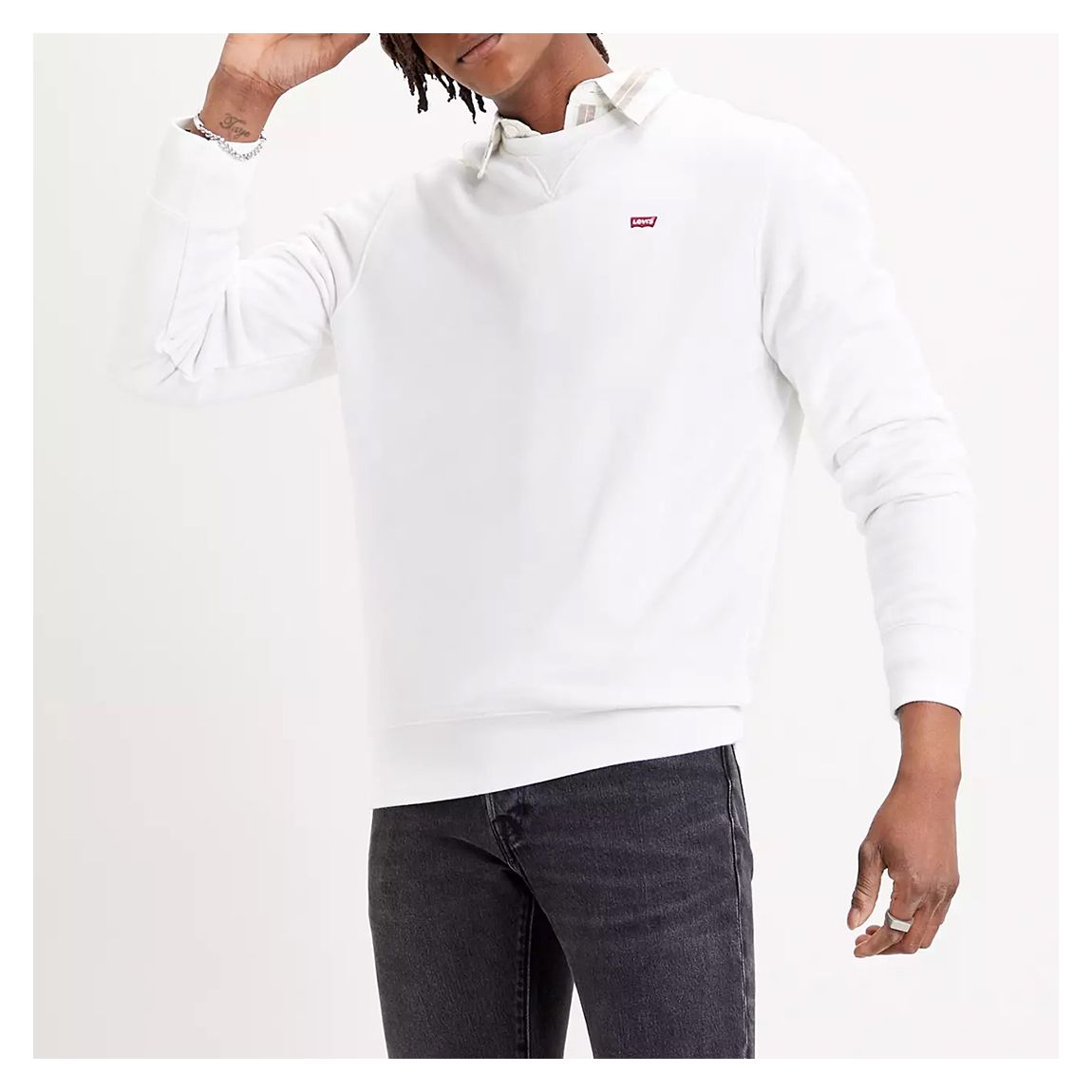 White New Original Cotton Sweatshirt main product photo