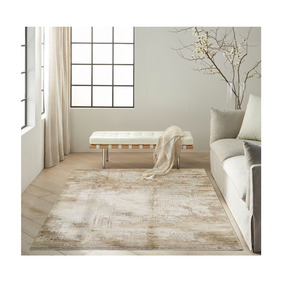 Summit Mocha Ivory 396cm x 300cm Rug main product photo