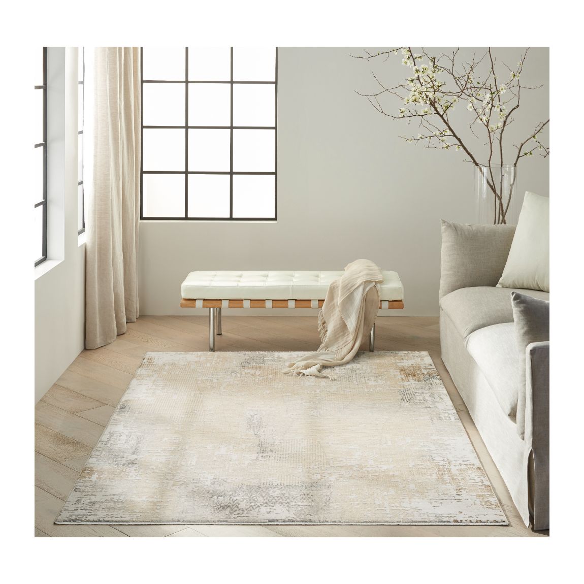 Summit Cream Ivory 396cm x 300cm Rug main product photo