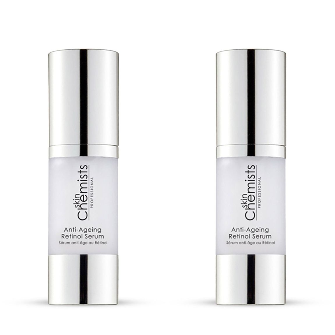 skinChemists Anti-Ageing Retinol Serum 30ml x 2 Duo Pack main product photo