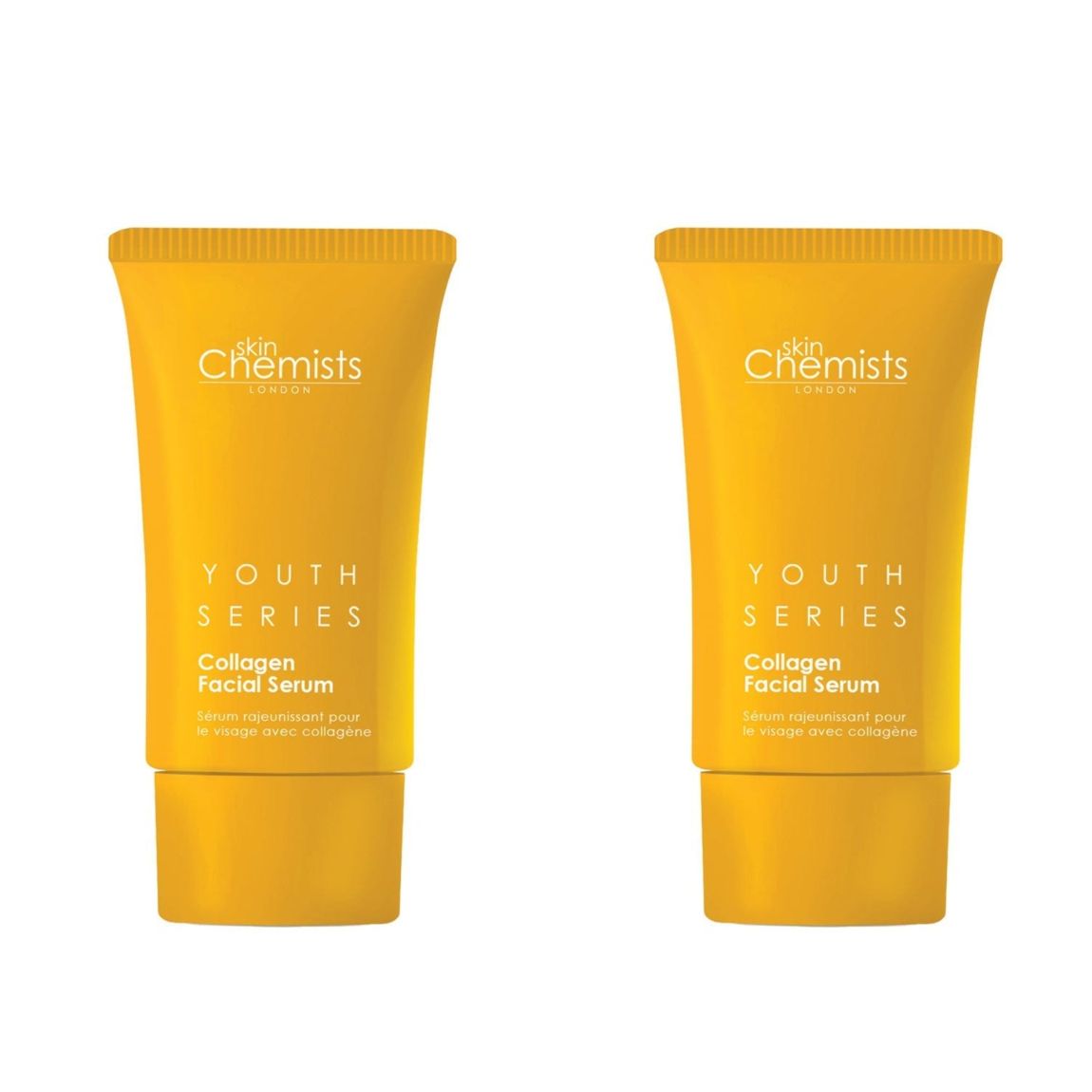 skinChemists Youth Series 2% Collagen Facial Serum 30ml x 2 Duo Pack main product photo