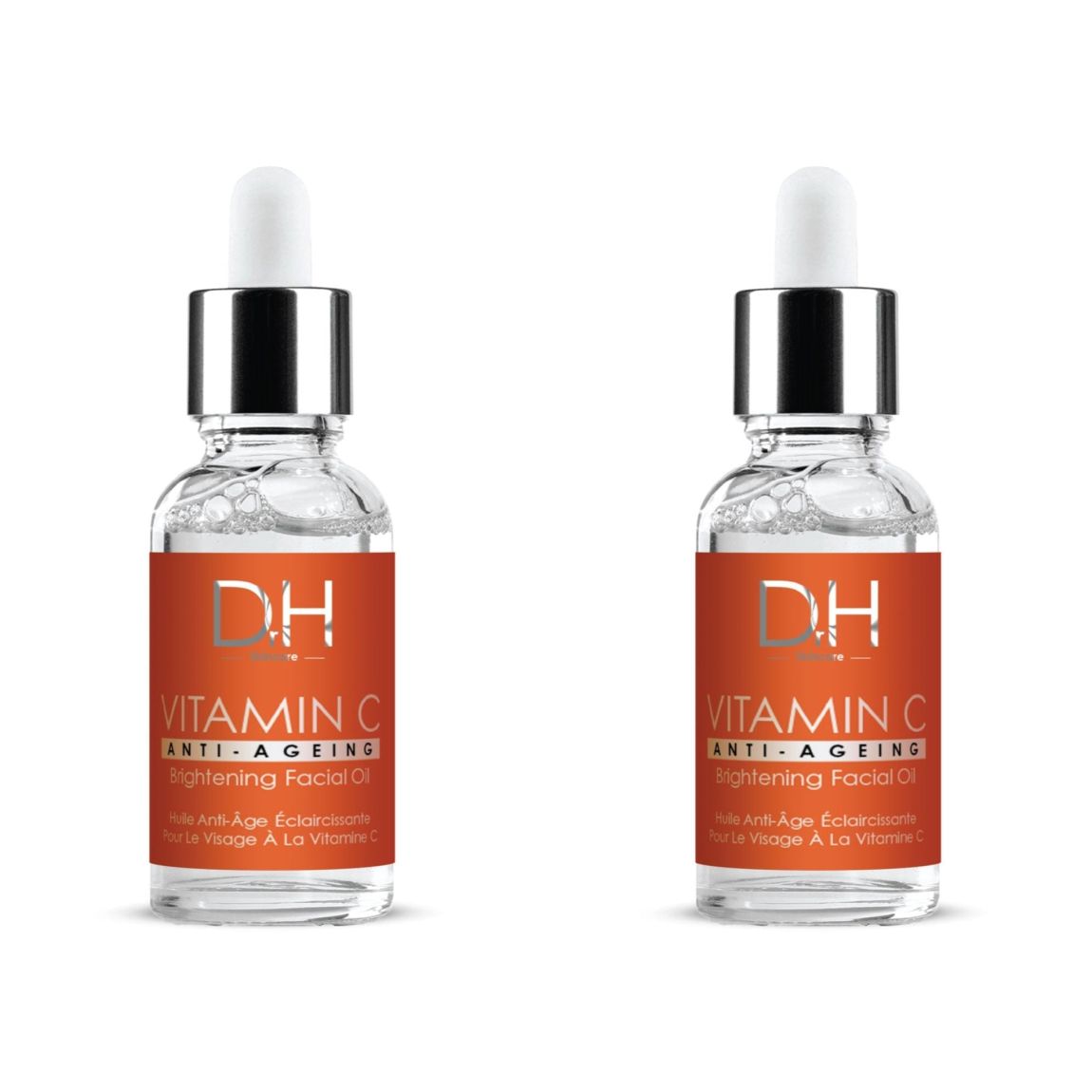 Dr H Vitamin C Brightening Oil Facial Oil 30ml x 2 Duo Pack main product photo