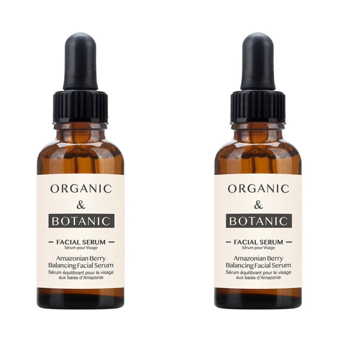 Organic & Botanic Amazonian Berry Facial Serum 30ml x 2 Duo Pack main product photo