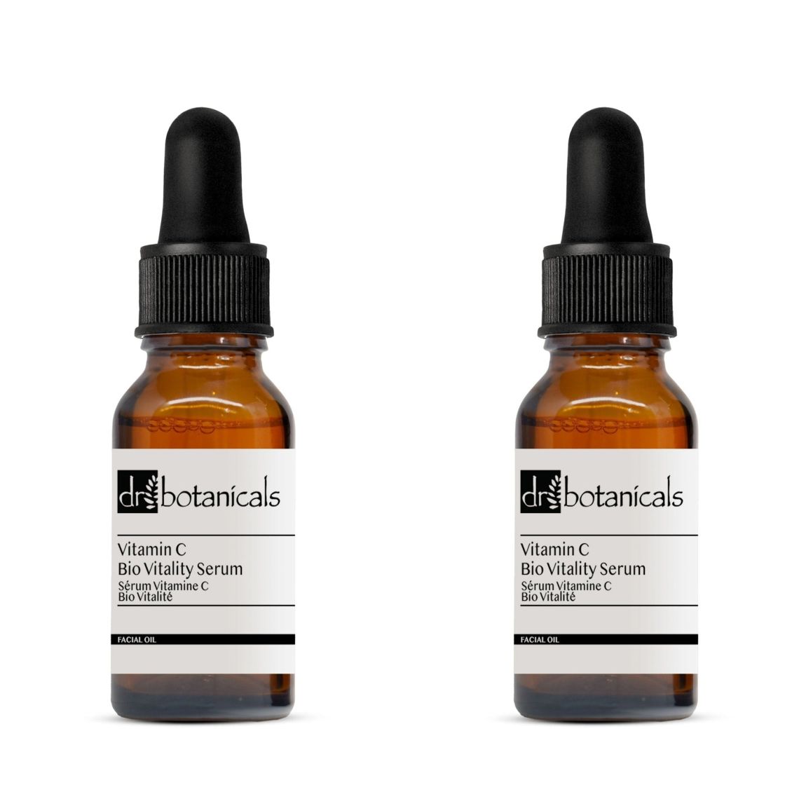 Dr Botanicals Vitamin C Bio Vitality Serum 15ml x 2 Duo Pack main product photo