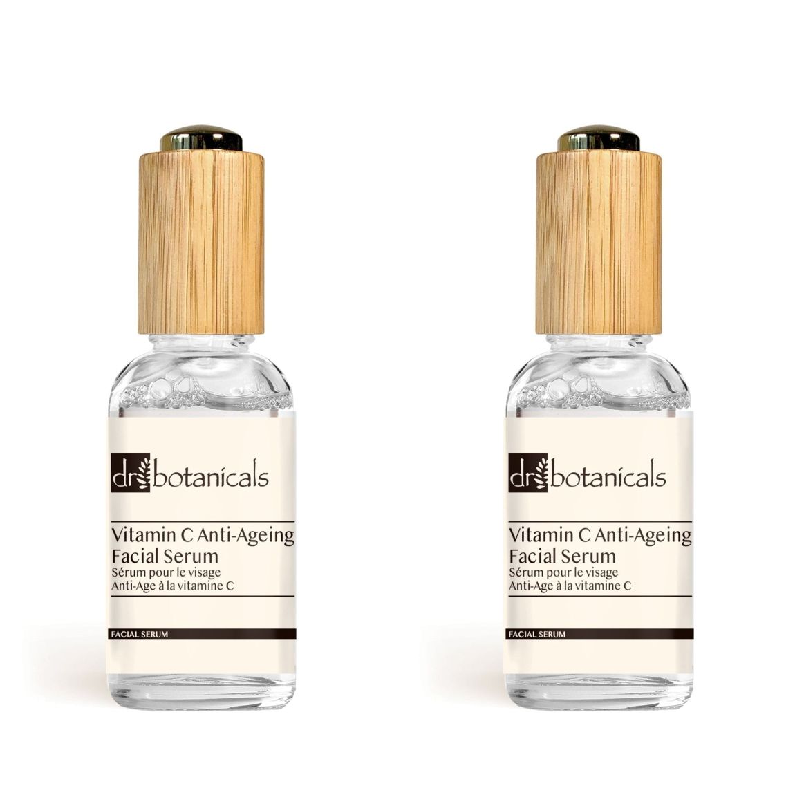 Dr Botanicals Vitamin C Anti-Ageing Facial Serum 30ml x 2 Duo Pack main product photo