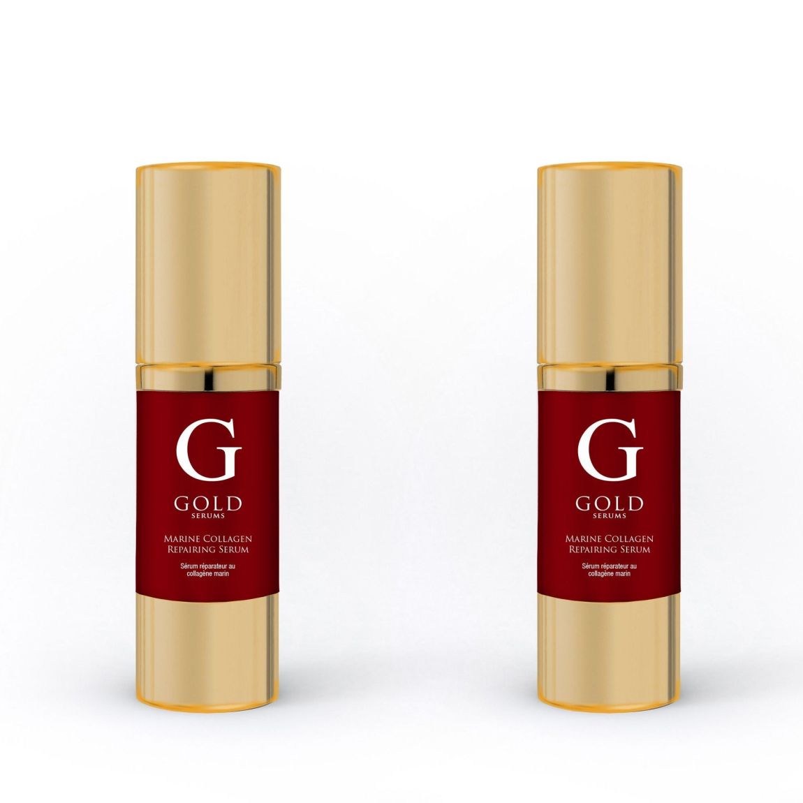 Gold Serums Marine Collagen Repairing Serum 30ml x 2 Duo Pack main product photo