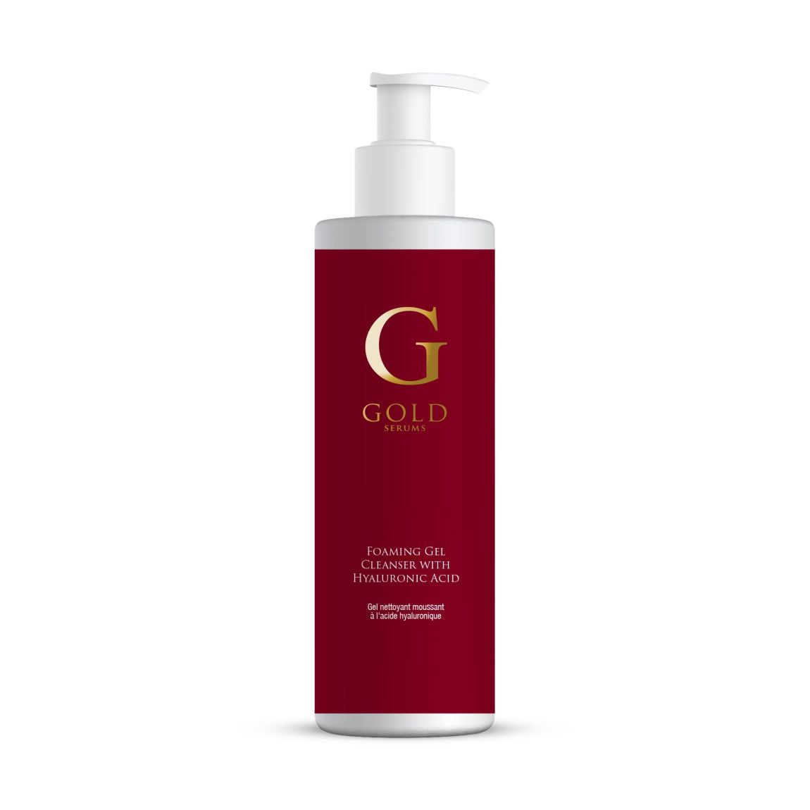 Gold Serums Foaming Mousse Cleanser with Hyaluronic Acid 200ml main product photo