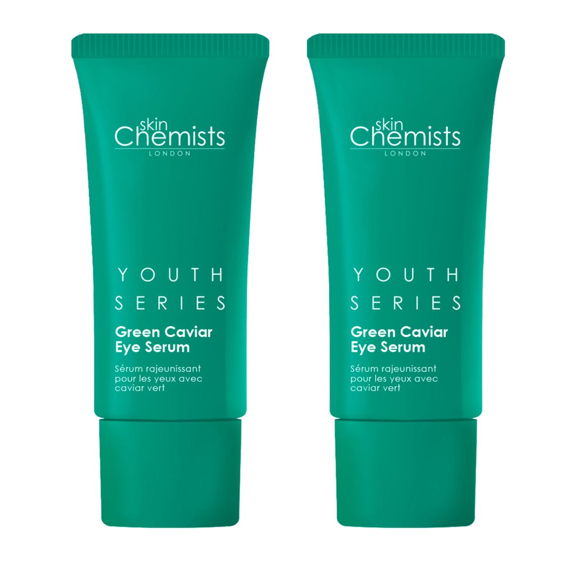 skinChemists Youth Series Green Caviar Eye Serum 15ml x 2 Duo Pack main product photo