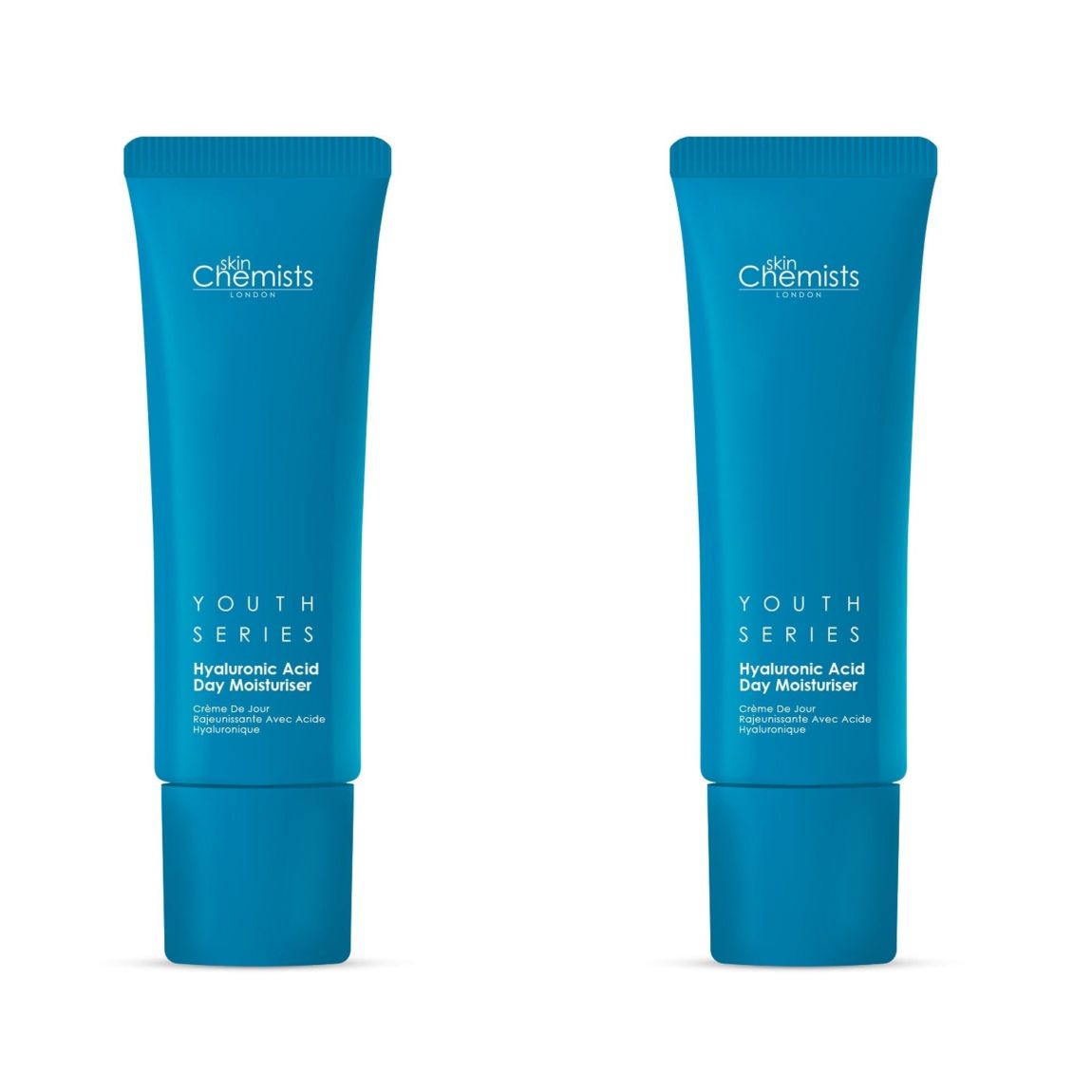 skinChemists Youth Series 1% Hyaluronic Acid Day Moisturiser 50ml x 2 Duo Pack main product photo