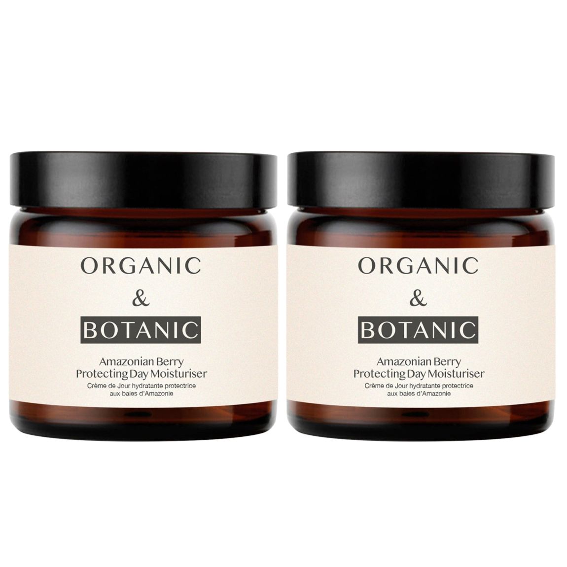 Organic & Botanic Amazonian Berry Day Moisturiser 60ml x 2 Duo Pack main product photo