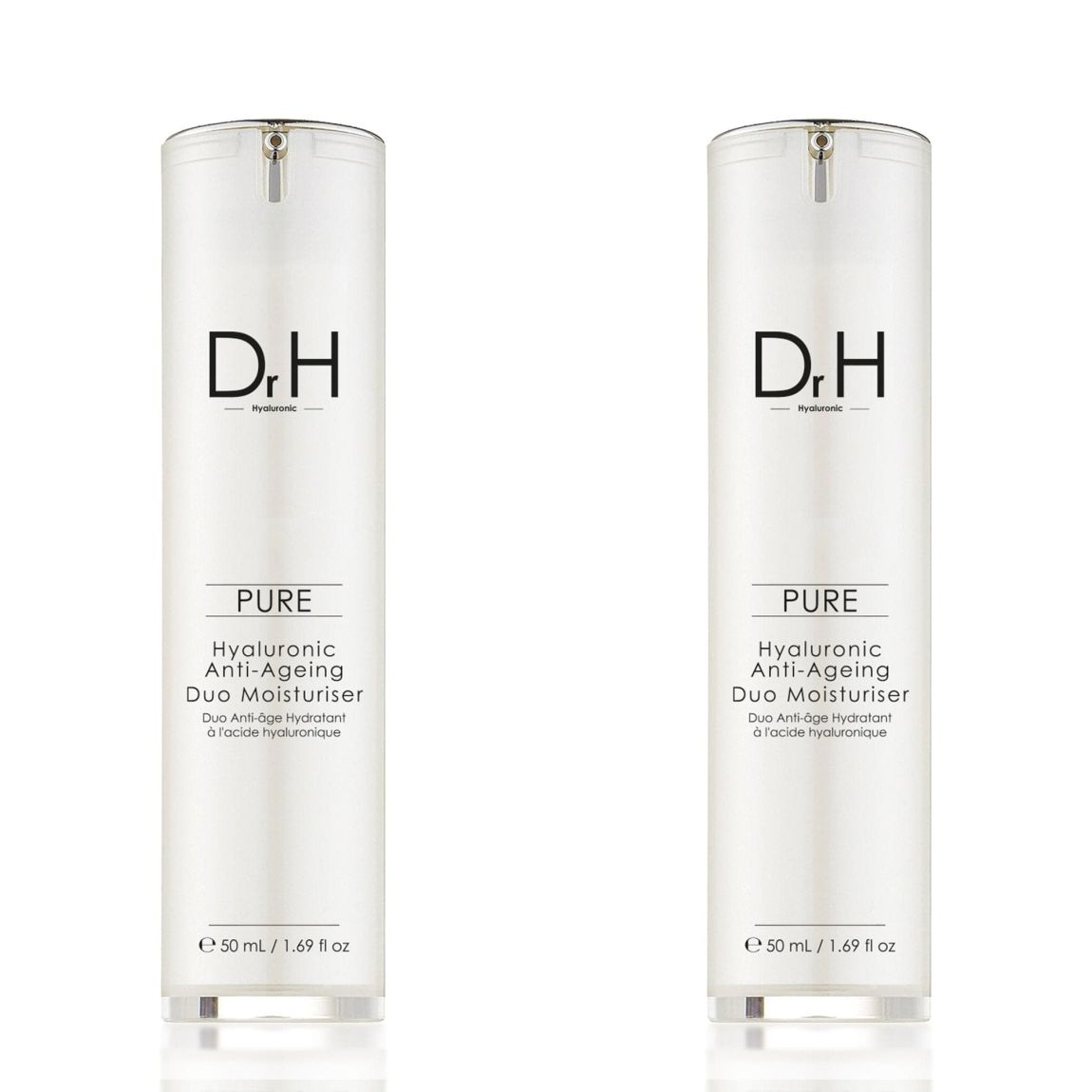 Dr H Hyaluronic Acid Duo Moisturiser 50ml x 2 Duo Pack main product photo