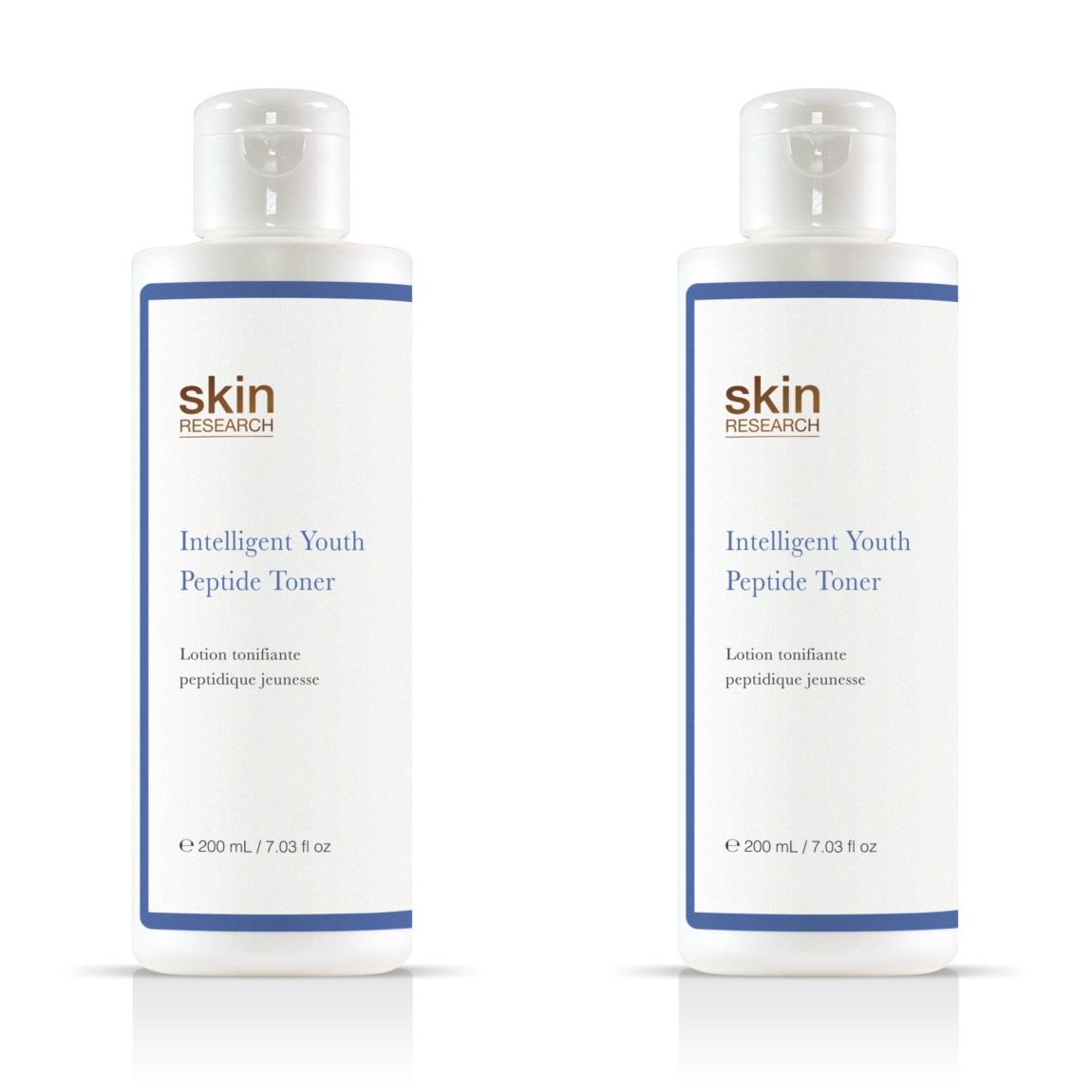 Skin Research Youth Peptide Toner 200ml x 2 Duo Pack main product photo