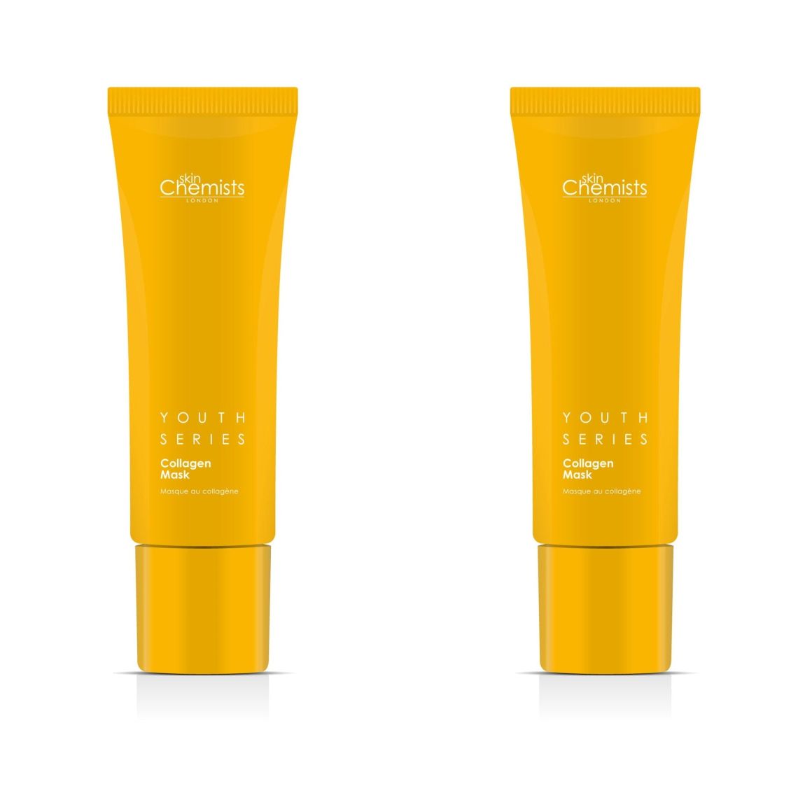 skinChemists Youth Series 1% Collagen Mask 50ml x 2 Duo Pack main product photo