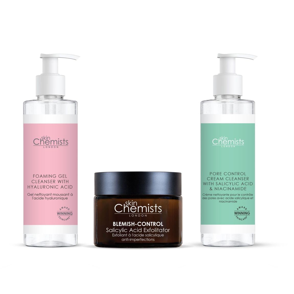 skinChemists Anti-Ageing Acne & Blemish Control Kit main product photo