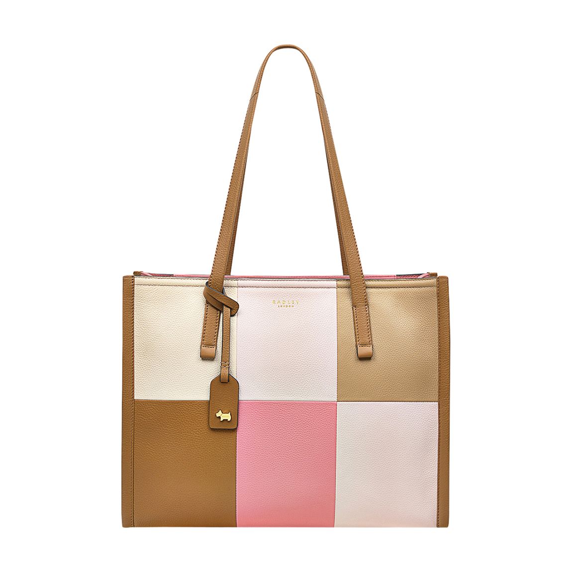 Salt Lake Chartwell Patchwork Medium Ziptop Tote main product photo