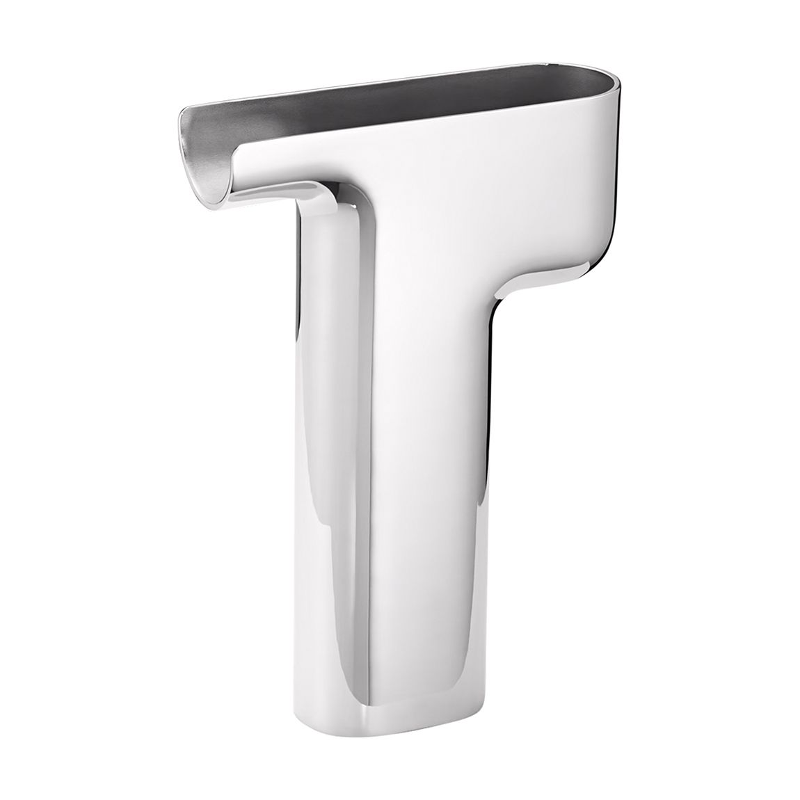 Nendo Large Mirror Stainless Steel Vase main product photo