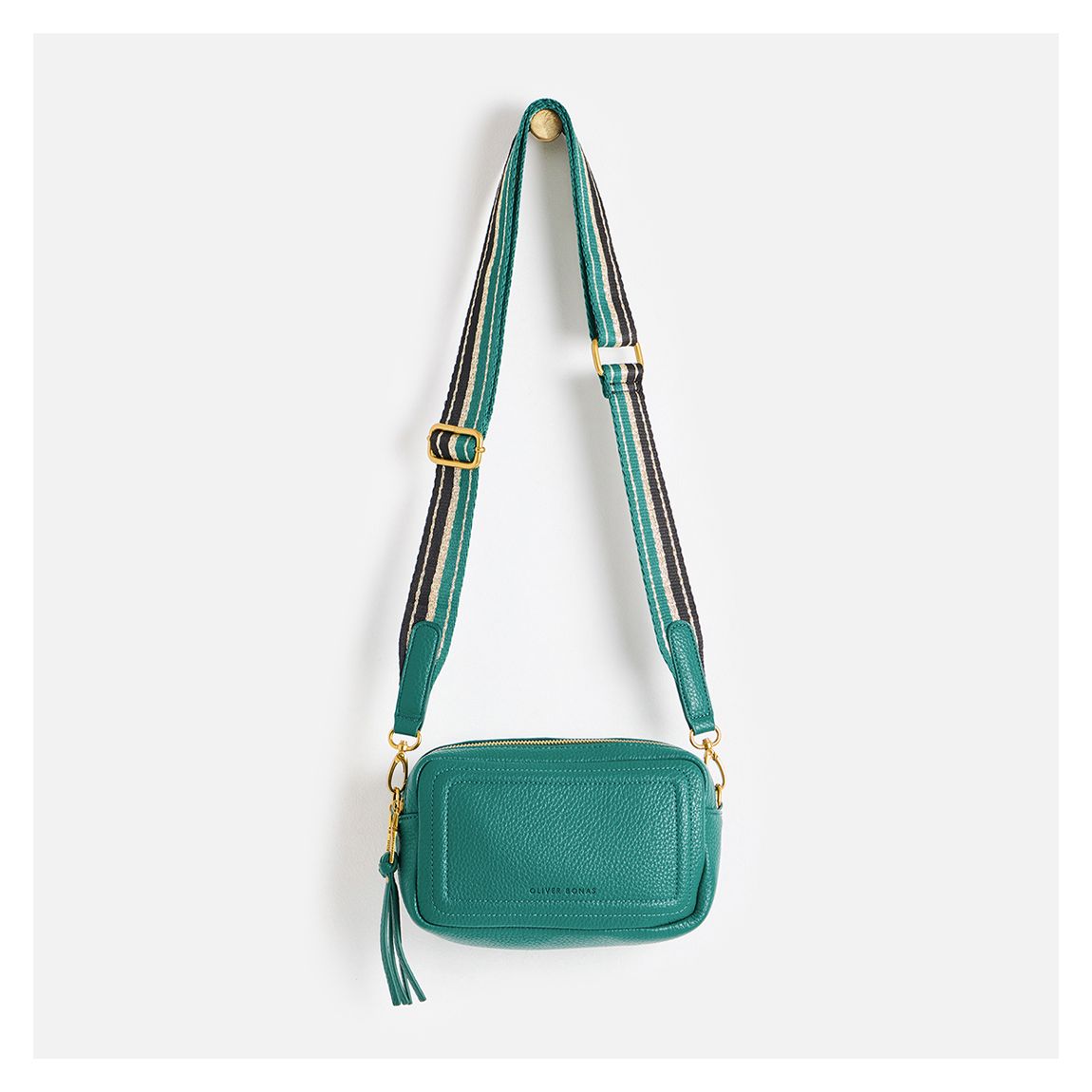 Teal Green Simen Crossbody Bag Large main product photo