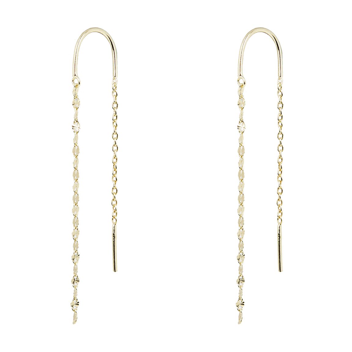 Gold Renata Interest Chain Thread Through Earring main product photo