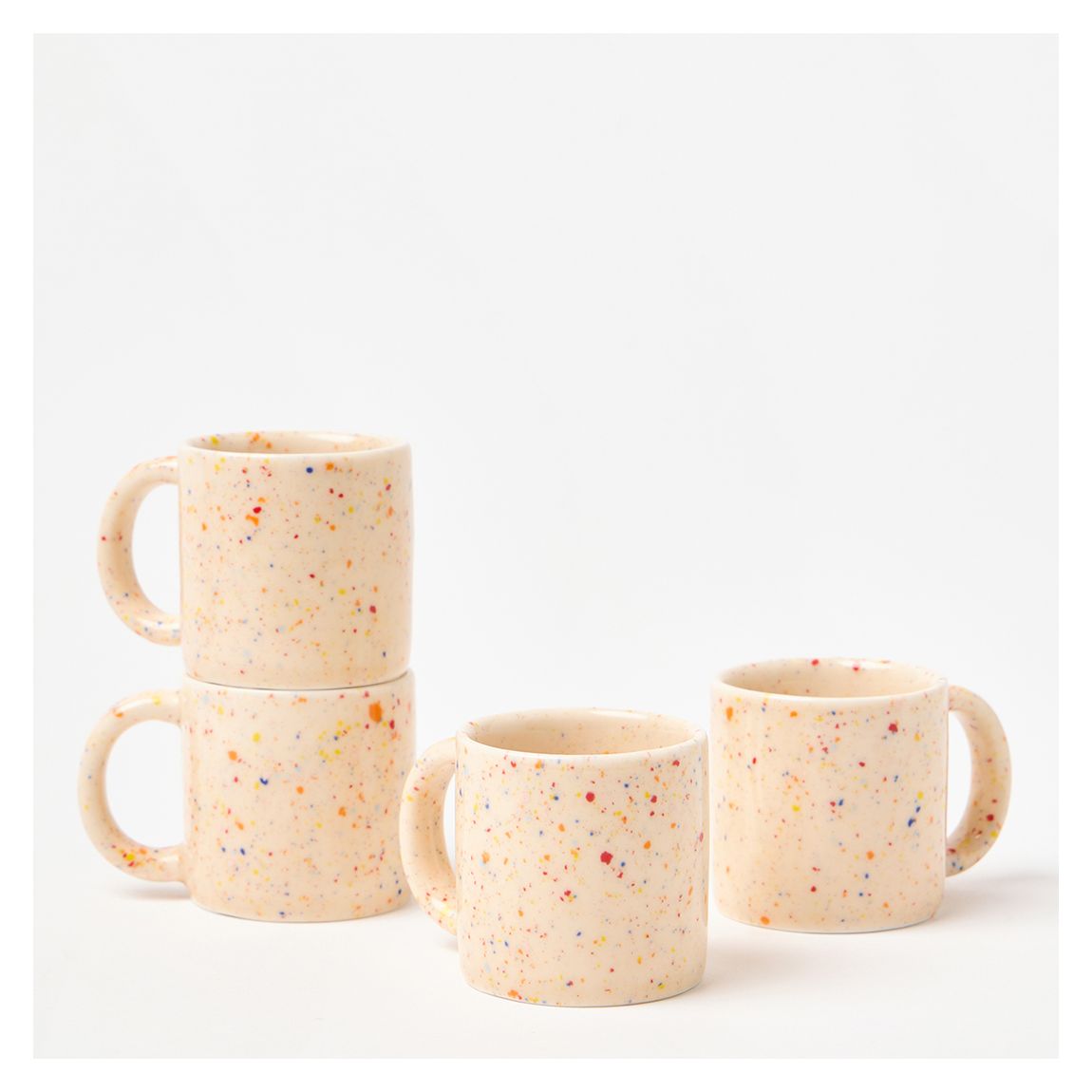 Set of 4 Speckle Espresso Cups main product photo