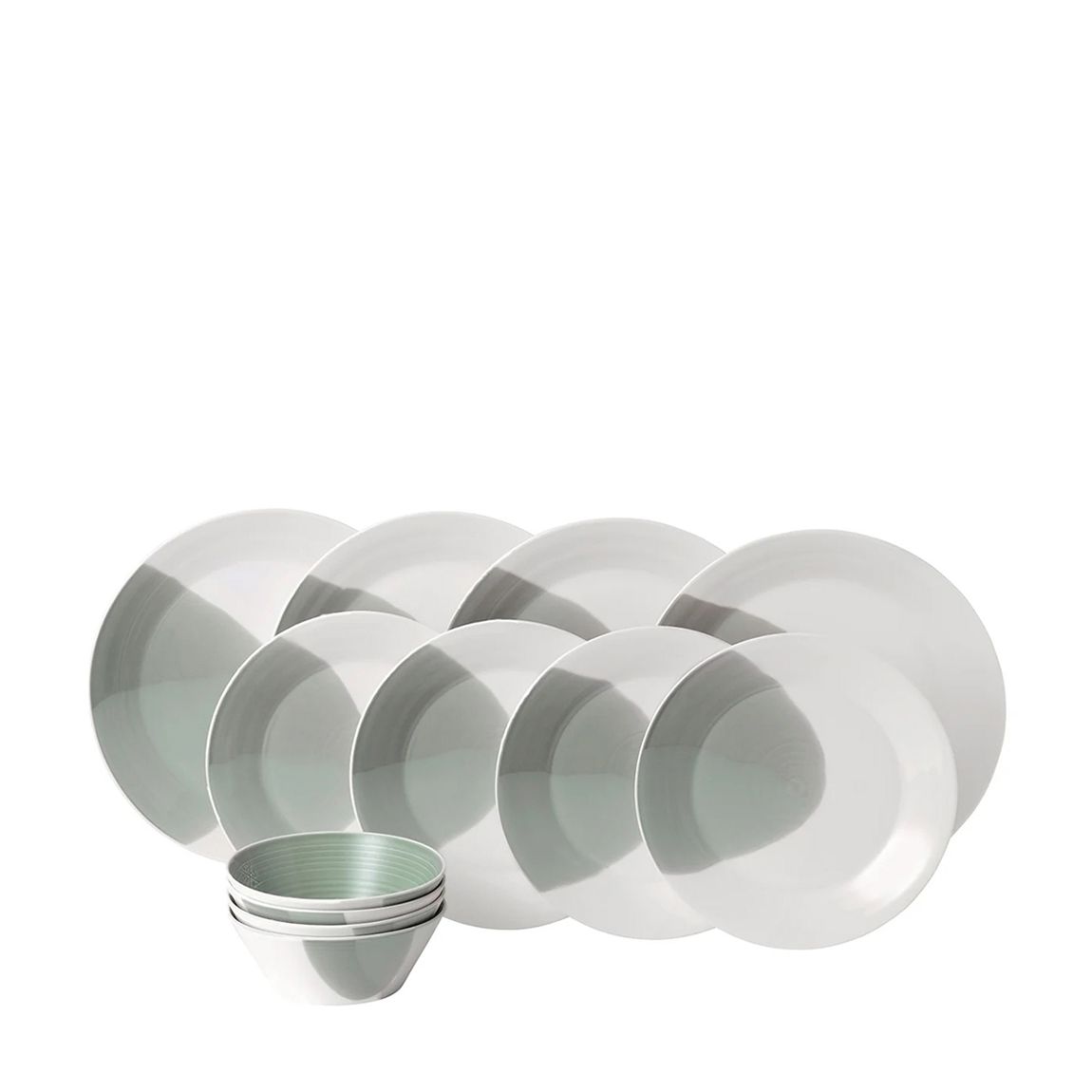 12 Piece Signature 1815 Dinnerset, Green main product photo
